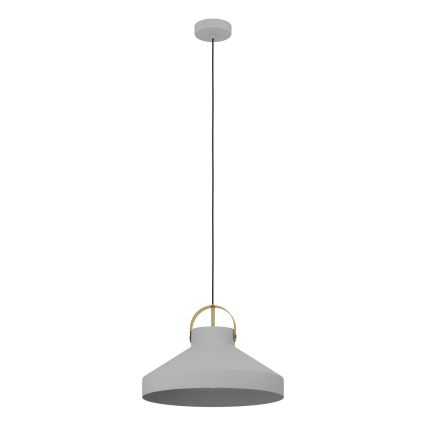 Eglo - Hanglamp aan een koord 1xE27/40W/230V grijs