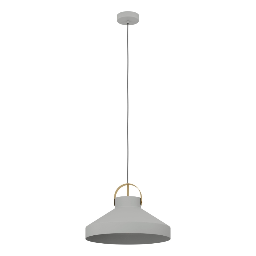 Eglo - Hanglamp aan een koord 1xE27/40W/230V grijs