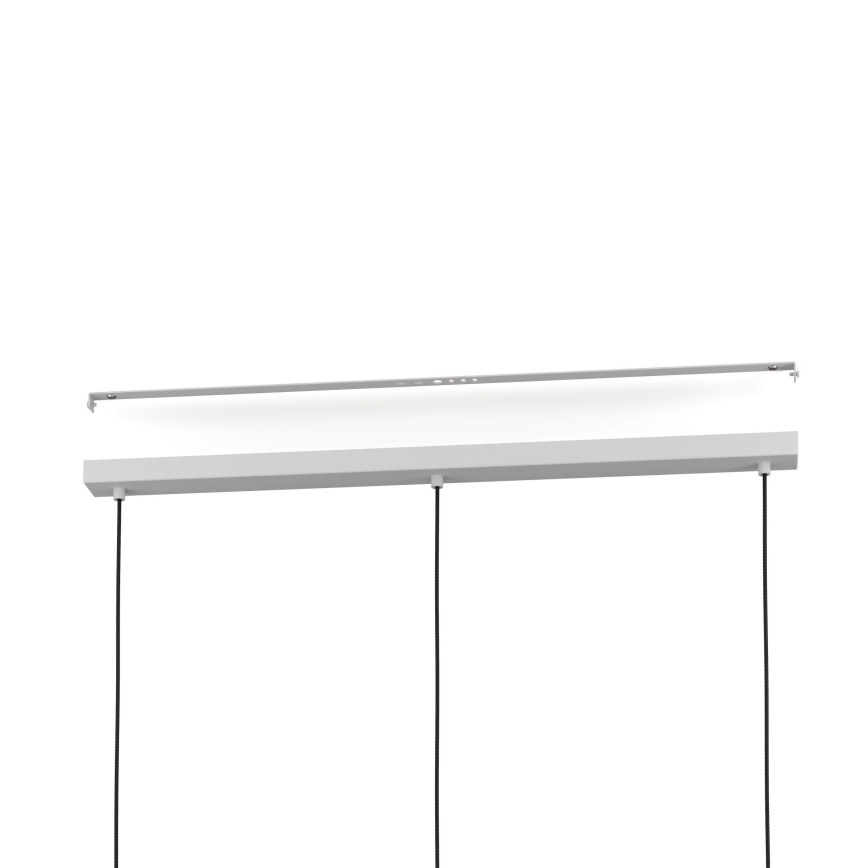 Eglo - Hanglamp aan een koord 3xE27/40W/230V grijs