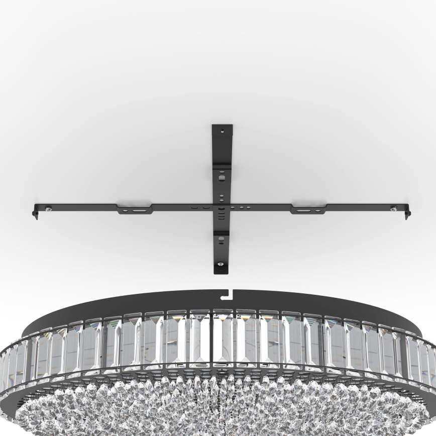 Eglo - Dimbare LED plafondlamp LED/52,4W/230V 4000K zwart