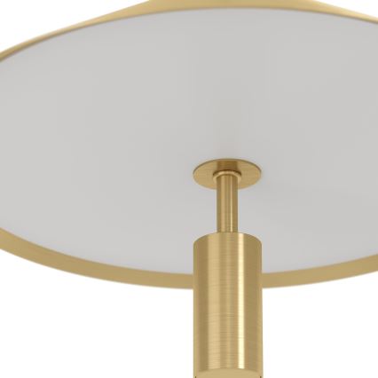 Eglo - Dimbare LED hanglamp aan een koord 3xLED/12W/230V 3000K goud