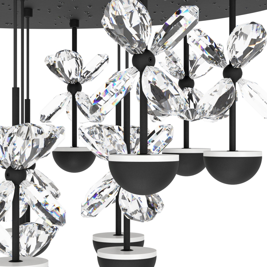 Eglo - Dimbare LED plafondlamp LED/27W/230V 3000K zwart