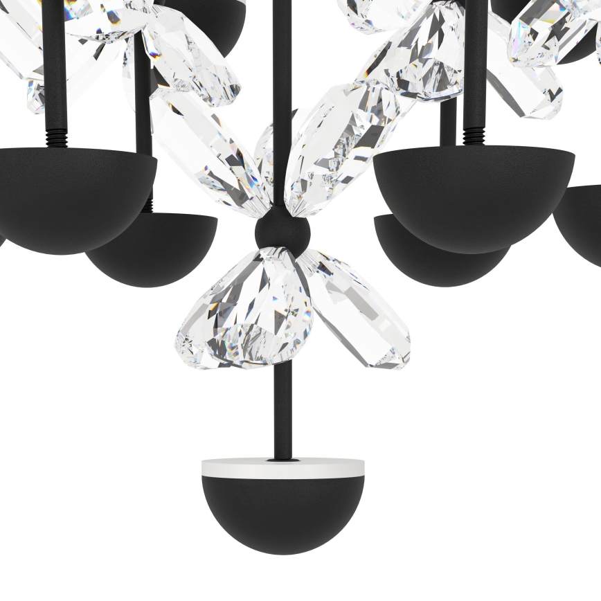 Eglo - Dimbare LED hanglamp aan een koord LED/27W/230V 3000K zwart