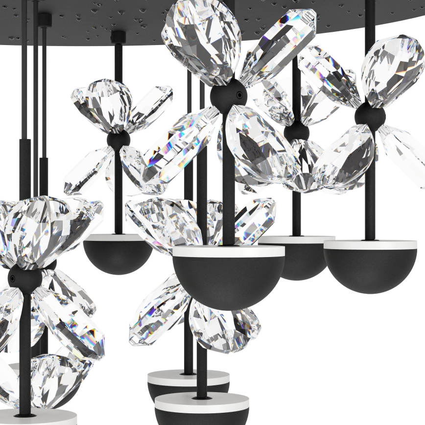 Eglo - Dimbare LED hanglamp aan een koord LED/23W/230V 3000K zwart