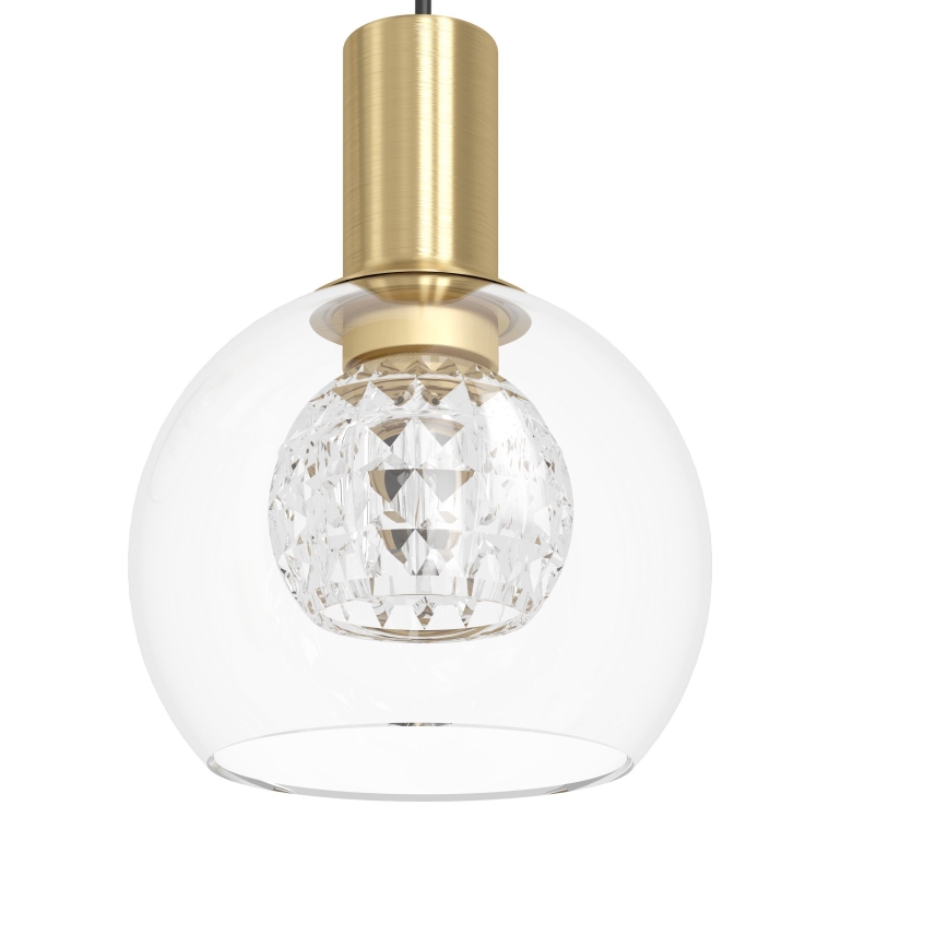 Eglo - Dimbare LED hanglamp aan een koord 6xLED/5,4W/230V 3000K goud