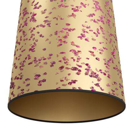 Eglo - Staande Lamp 1xE27/25W/230V goud/roze