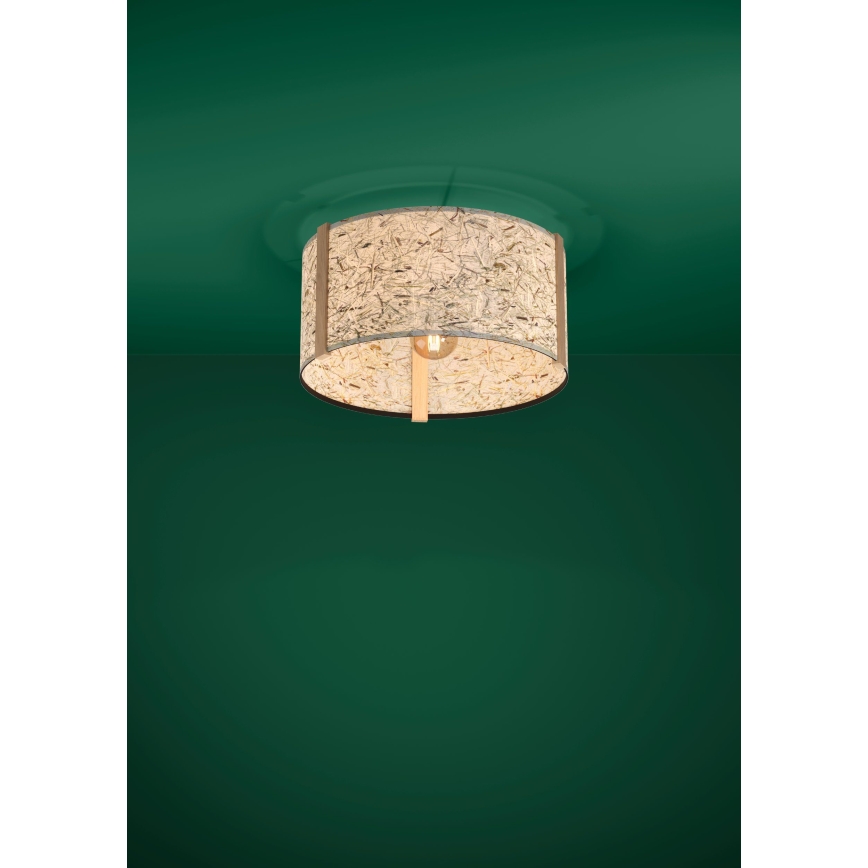 Eglo - Plafondlamp 1xE27/25W/230V beige