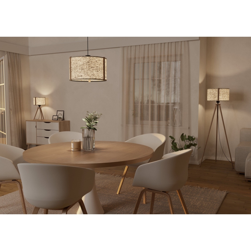 Eglo - Staande Lamp 1xE27/25W/230V beige