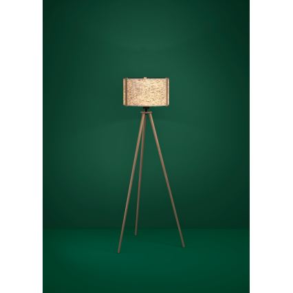 Eglo - Staande Lamp 1xE27/25W/230V beige