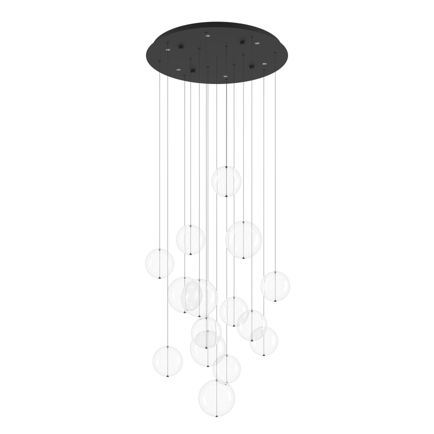 Eglo - Dimbare LED hanglamp aan een koord 6xLED/4,2W/230V 3000K doorzichtig