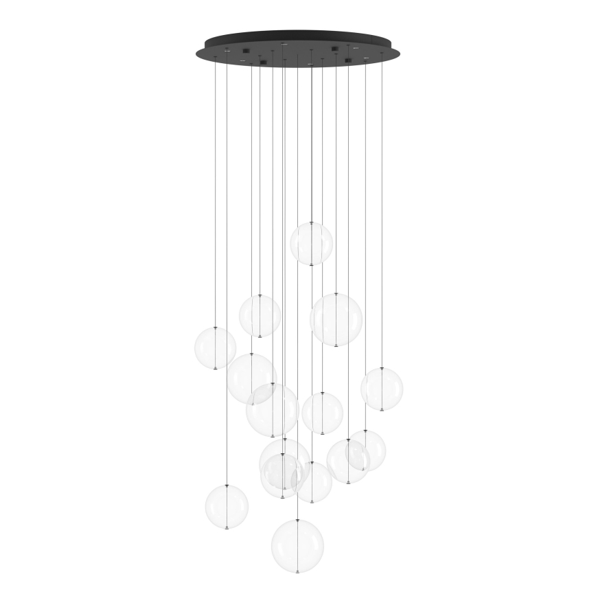 Eglo - Dimbare LED hanglamp aan een koord 6xLED/4,2W/230V 3000K doorzichtig