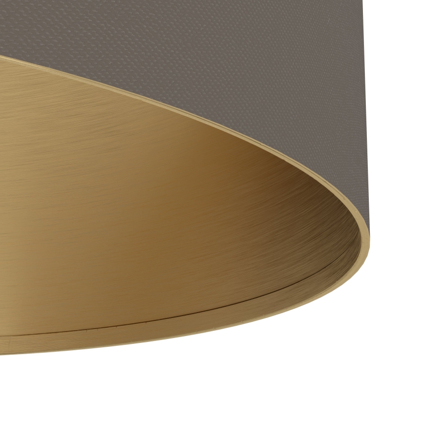 Eglo - Staande Lamp 1xE27/40W/230V bruin/goud