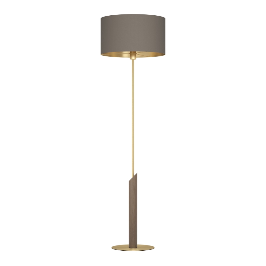 Eglo - Staande Lamp 1xE27/40W/230V bruin/goud