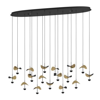 Eglo - Dimbare LED hanglamp aan een koord 17xLED/2,3W/230V 3000K