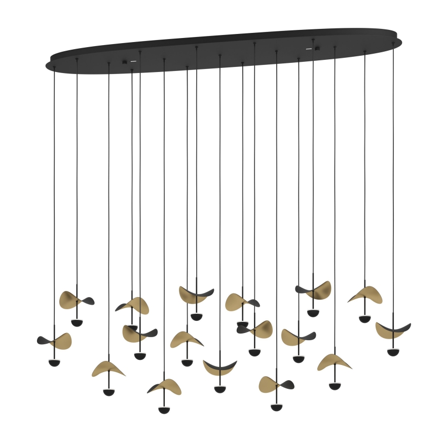 Eglo - Dimbare LED hanglamp aan een koord 17xLED/2,3W/230V 3000K