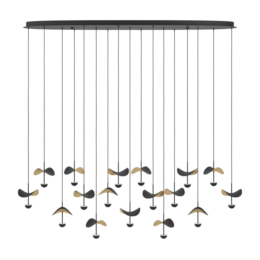 Eglo - Dimbare LED hanglamp aan een koord 17xLED/2,3W/230V 3000K