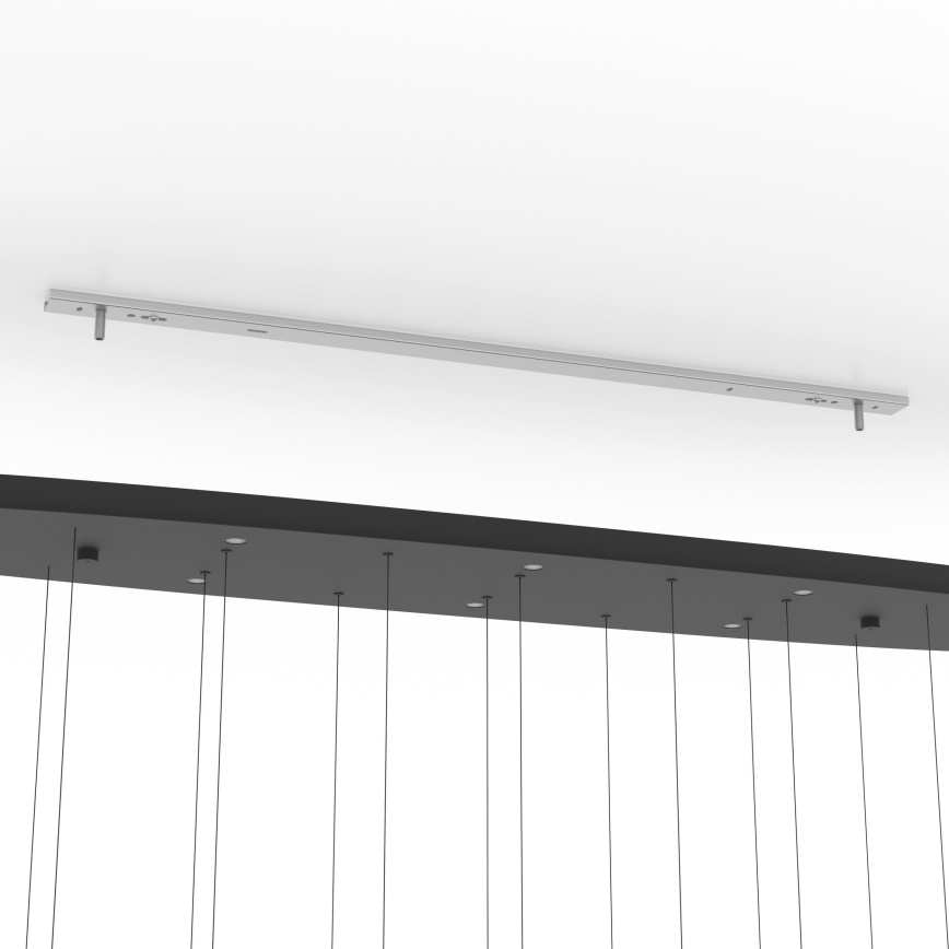 Eglo - Dimbare LED hanglamp aan een koord 8xLED/4,2W/230V 3000K doorzichtig