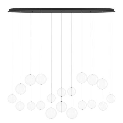 Eglo - Dimbare LED hanglamp aan een koord 8xLED/4,2W/230V 3000K doorzichtig