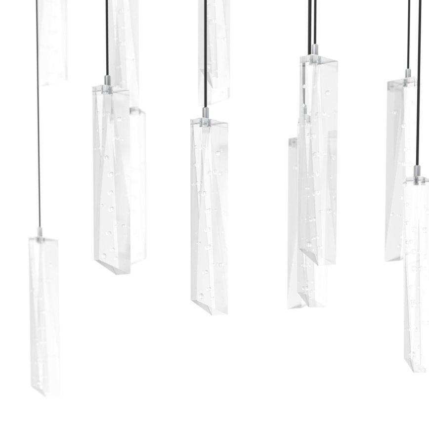 Eglo - Dimbare LED hanglamp aan een koord 8xLED/4,2W/230V 3000K doorzichtig
