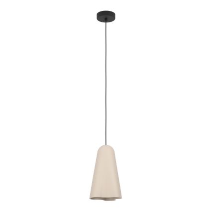 Eglo - Hanglamp aan een koord 1xE27/40W/230V beige