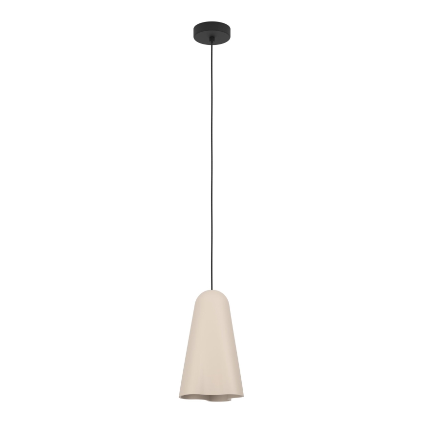Eglo - Hanglamp aan een koord 1xE27/40W/230V beige