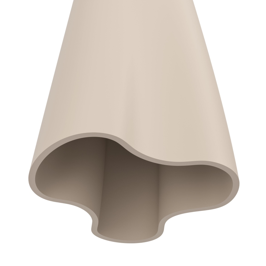 Eglo - Hanglamp aan een koord 1xE27/40W/230V beige