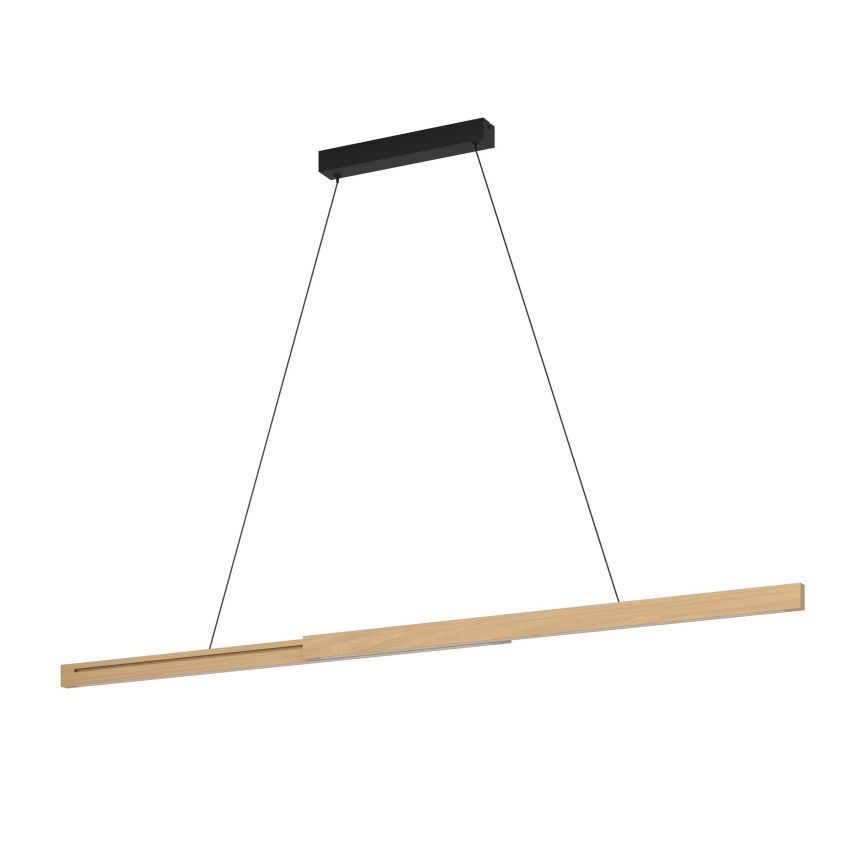 Eglo - Dimbare LED hanglamp aan een koord LED/21W/230V 3000K bruin