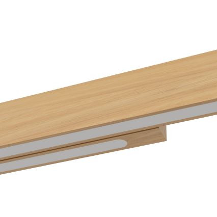 Eglo - Dimbare LED hanglamp aan een koord LED/21W/230V 3000K bruin