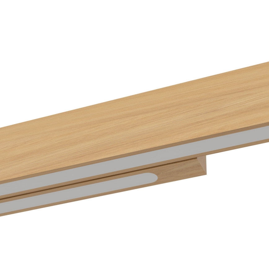 Eglo - Dimbare LED hanglamp aan een koord LED/21W/230V 3000K bruin