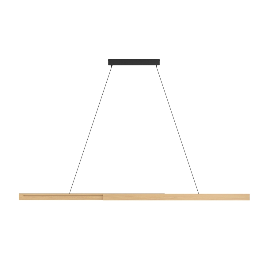 Eglo - Dimbare LED hanglamp aan een koord LED/21W/230V 3000K bruin