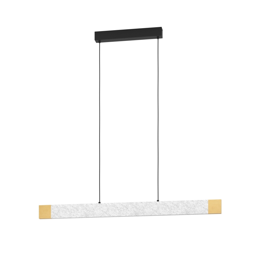 Eglo - Dimbare LED hanglamp aan een koord LED/22,2W/230V 3000K bruin/grijs
