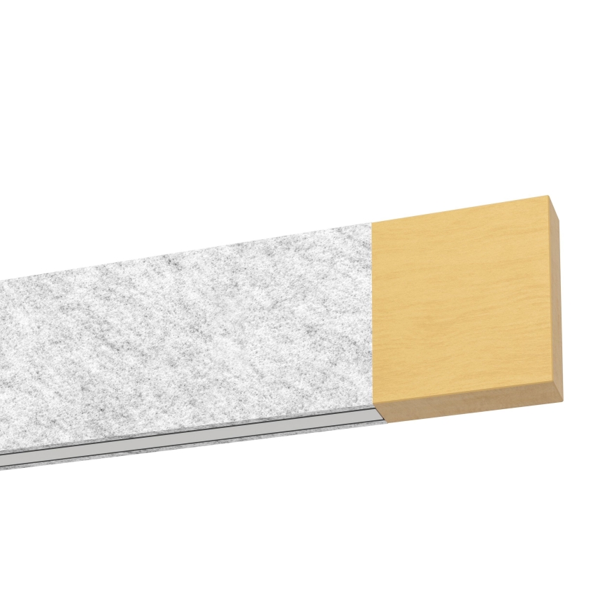 Eglo - Dimbare LED hanglamp aan een koord LED/22,2W/230V 3000K bruin/grijs