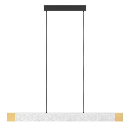 Eglo - Dimbare LED hanglamp aan een koord LED/22,2W/230V 3000K bruin/grijs