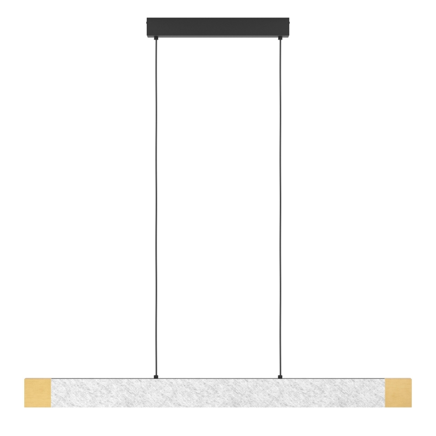 Eglo - Dimbare LED hanglamp aan een koord LED/22,2W/230V 3000K bruin/grijs