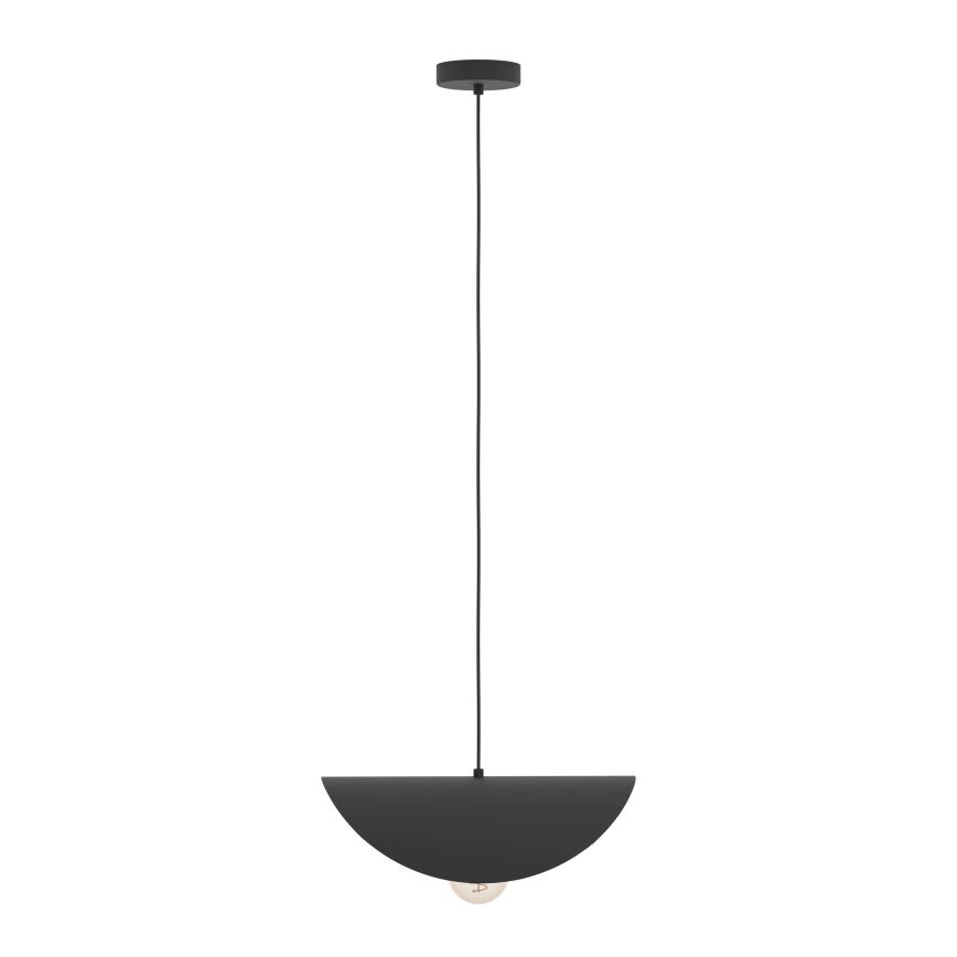 Eglo - Hanglamp aan een koord 1xE27/40W/230V 41 cm zwart/goud