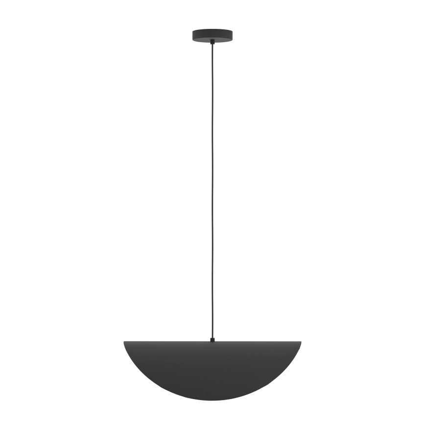 Eglo - Hanglamp aan een koord 1xE27/40W/230V 53 cm zwart/goud