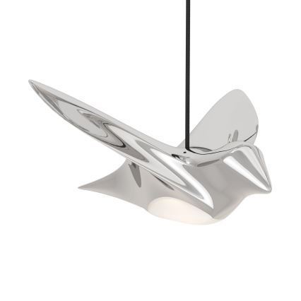 Eglo - Dimbare LED hanglamp aan een koord 8xLED/4,2W/230V 3000K glanzend chroom