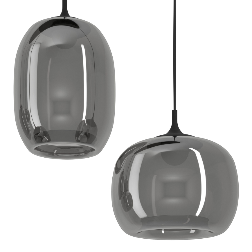Eglo - Dimbare LED hanglamp aan een koord 6xLED/3,7W/230V 2700-6500K gerookt + afstandsbediening