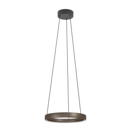 Eglo Stars of Light - dimbare LED-hanglamp aan kabel met bewegingssensor, 2xLED/19W/230V, 2200-6500K, Ø 55 cm, bruin