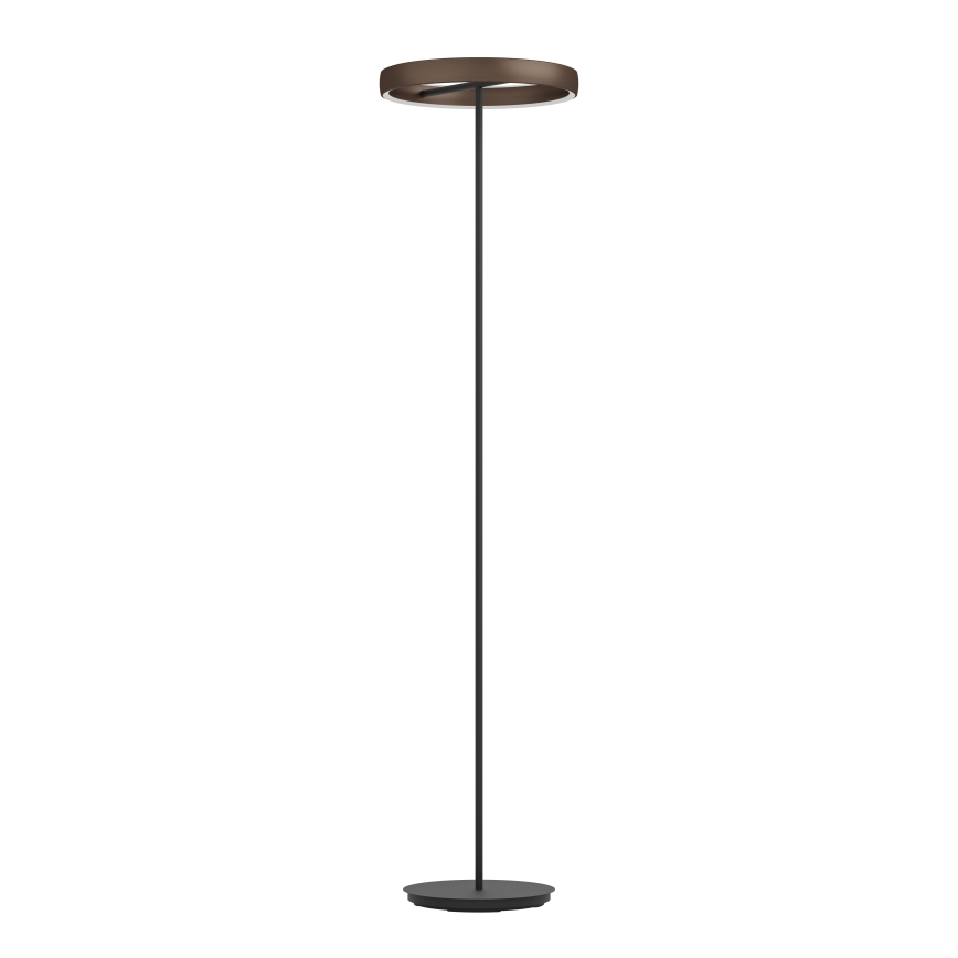 Eglo - dimbare LED staande lamp met bewegingssensor 2xLED/19W/230V 2200-6500K bruin