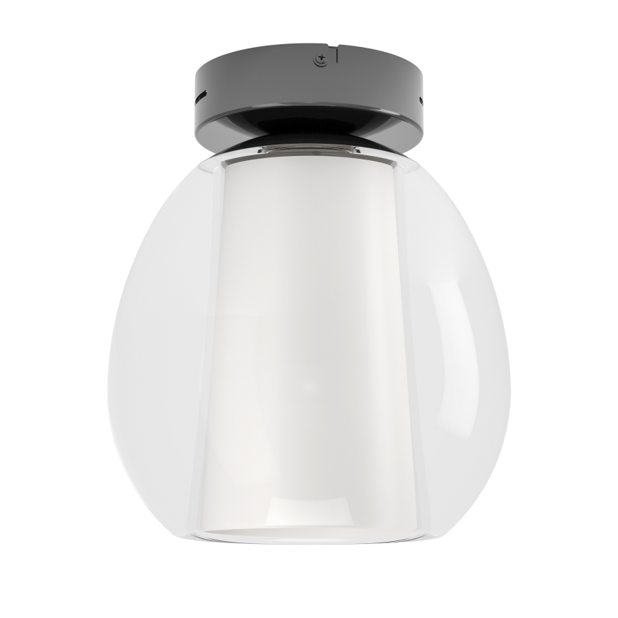 Eglo - Dimbare LED-plafondlamp LED/5,5W/230V + LED/1,6W 2200-6500K glanzend chroom + afstandsbediening
