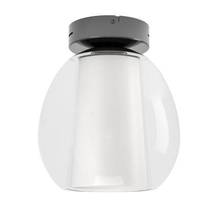 Eglo - LED-dimbare plafondlamp LED/5,5W/230V + LED/1,6W 2200-6500K Ø 25 cm glanzend chroom + afstandsbediening