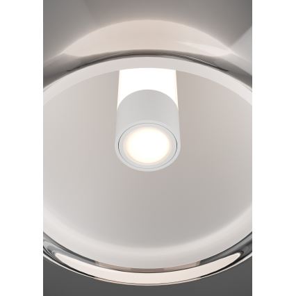 Eglo - Dimbare LED-hanglamp aan kabel LED/7W/230V + 2xLED/5,5W + 3xLED/1,6W glanzend chroom