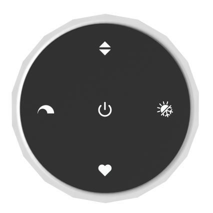 Eglo - dimbare LED-hanglamp aan kabel 3xLED/5,8W/230V 2200-6500K zwart/beige/rookkleurig + afstandsbediening