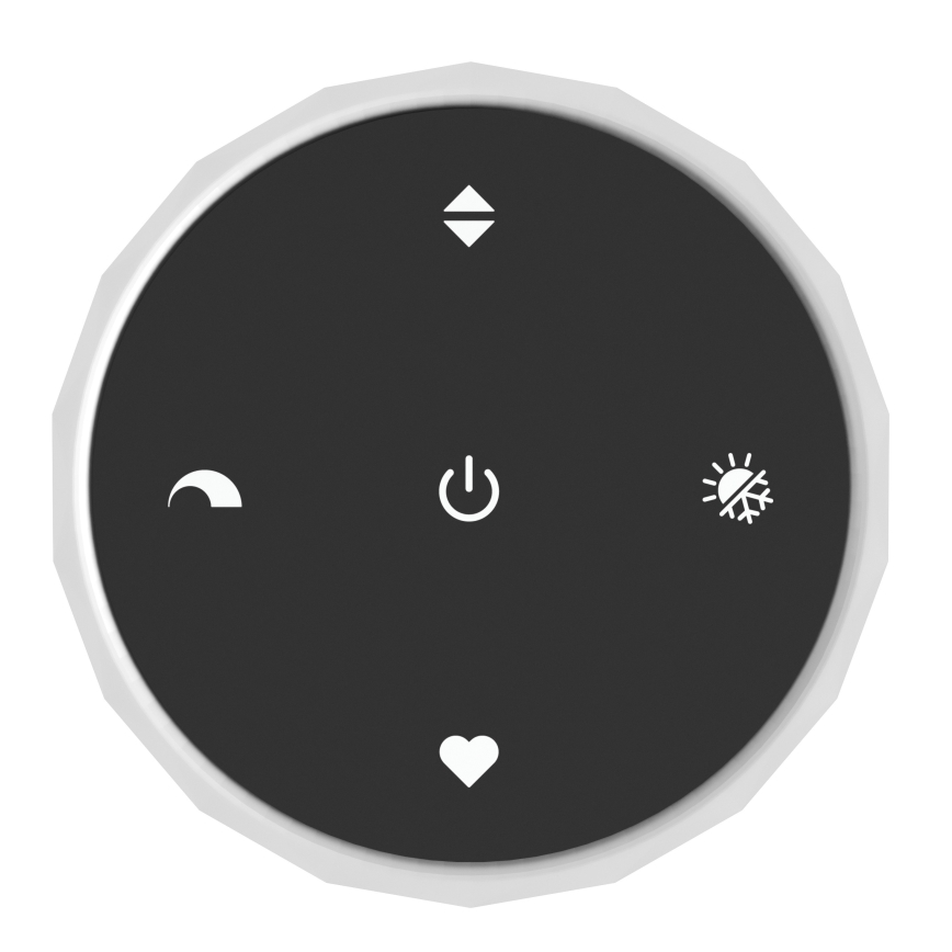 Eglo - dimbare LED-hanglamp aan kabel 3xLED/5,8W/230V 2200-6500K zwart/beige/rookkleurig + afstandsbediening