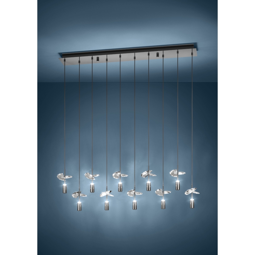 Eglo Stars of Light - LED-kroonluchter met kabel 40xLED/2,6W/230V 2200/3000/4000K hoogglans chroom
