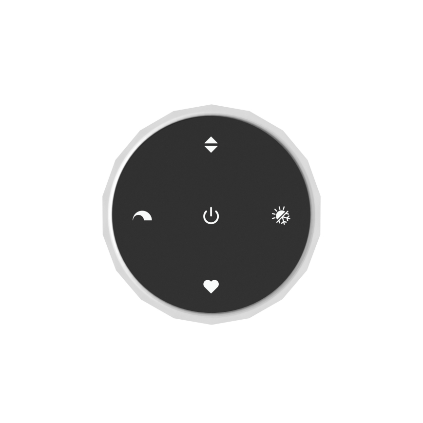 Eglo Stars of Light - Dimbare LED-hanglamp met kabel LED/30W/230V zwart + afstandsbediening