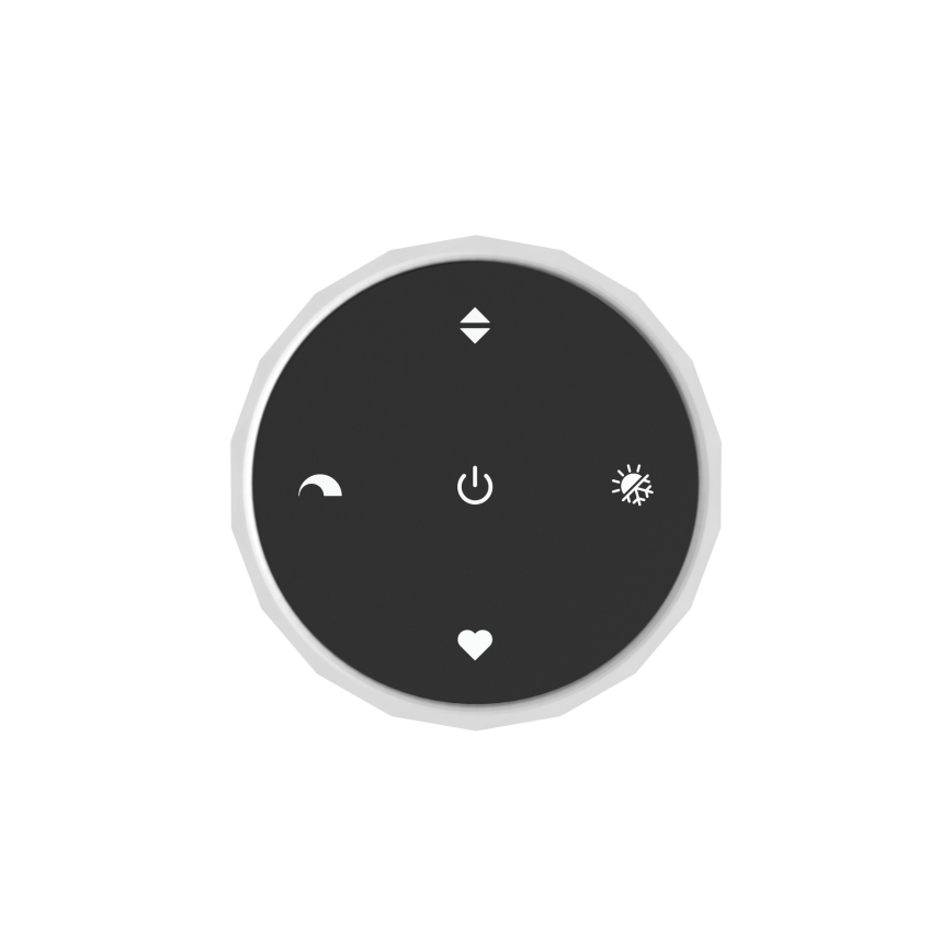 Eglo - LED dimbare plafondlamp LED/20W/230V messing + afstandsbediening