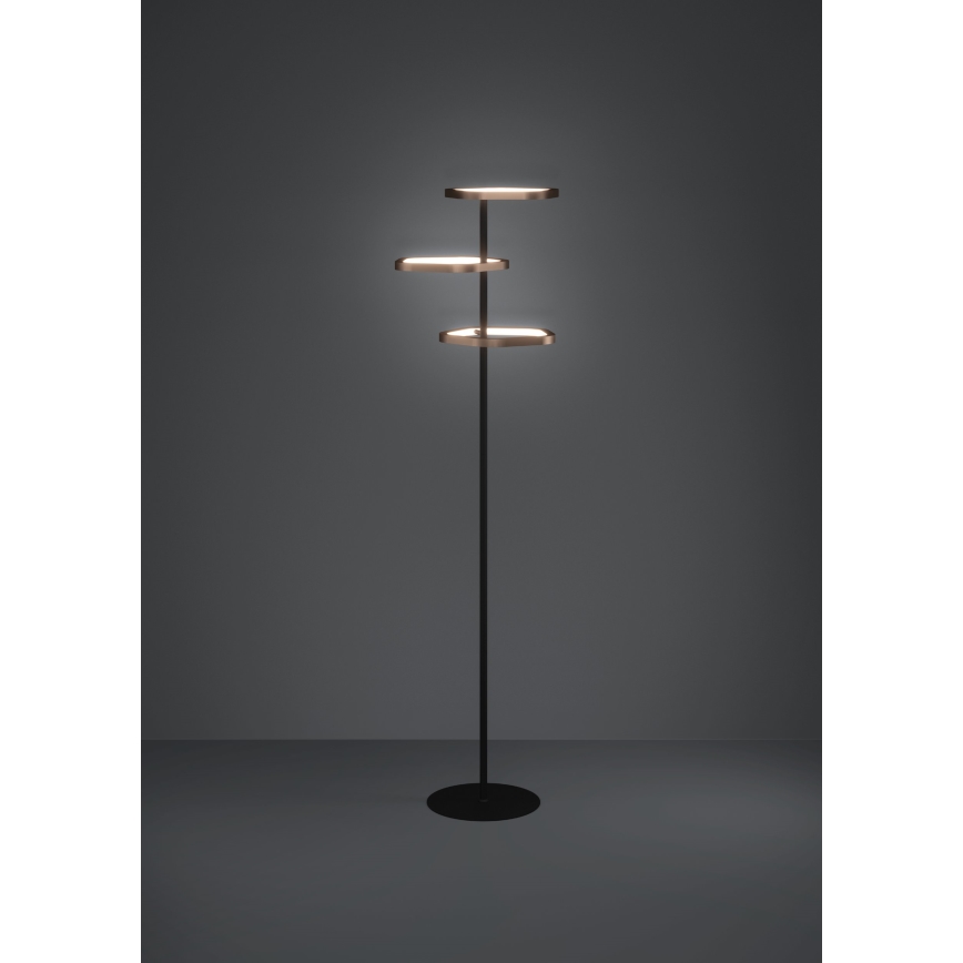 Eglo - Dimbare LED-vloerlamp LED/20W/230V 2200-6500K messing