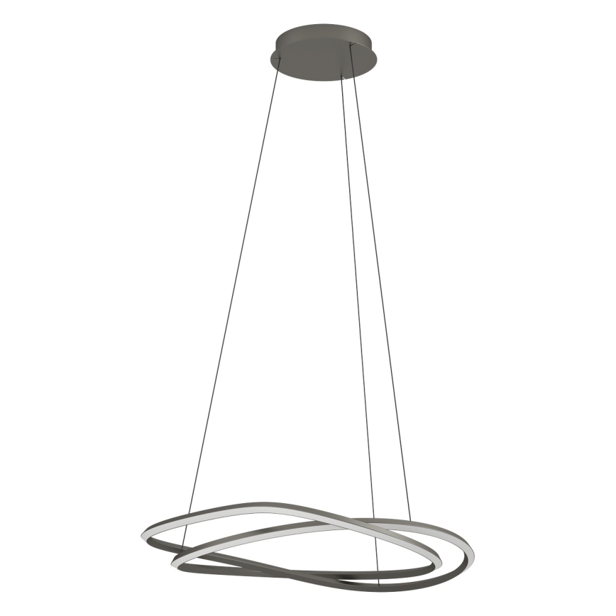 Eglo - Dimbare LED-hanglamp aan kabel LED/60W/230V 2200-6500K grijs + afstandsbediening